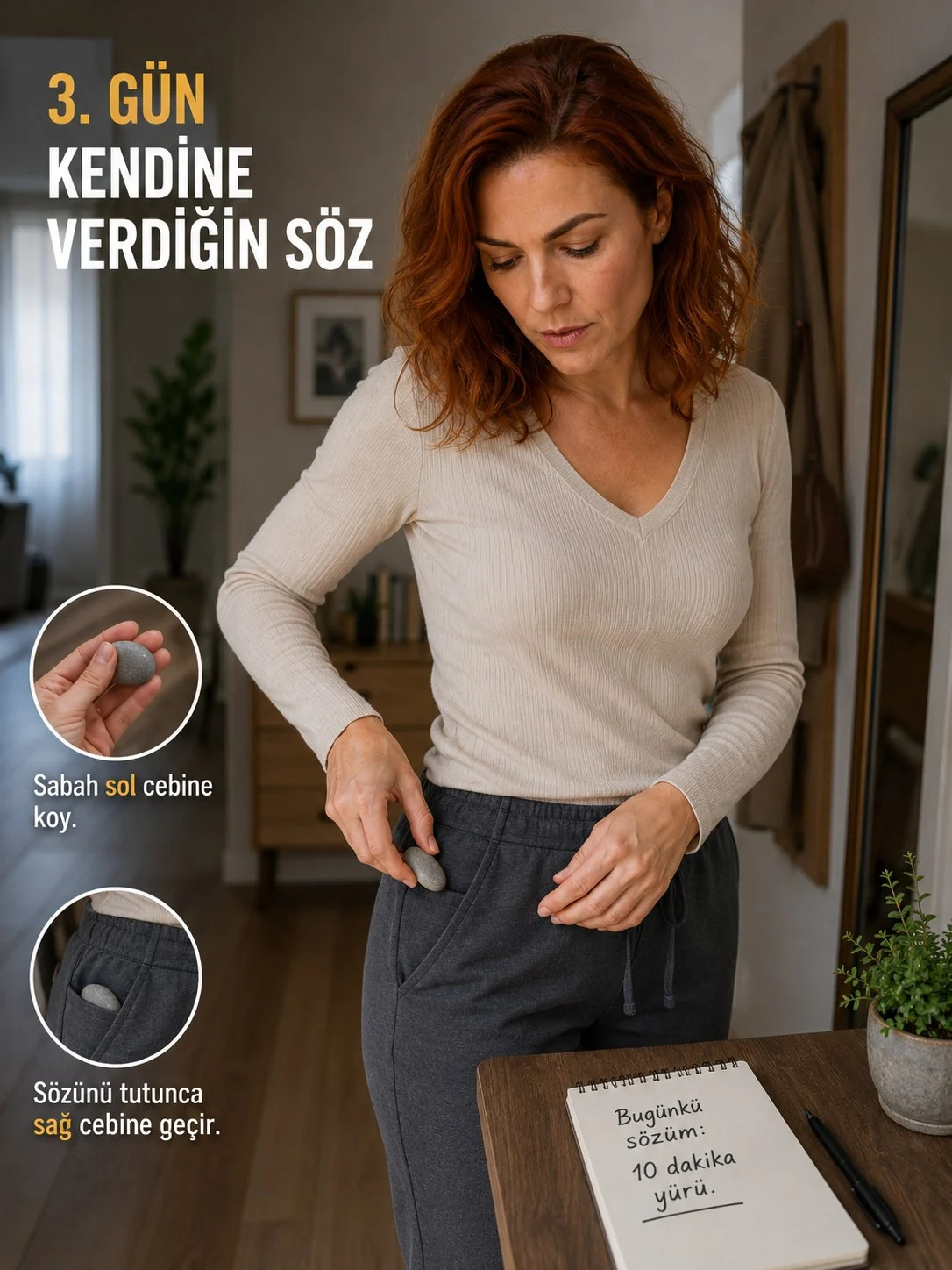 DAHA GÜÇLÜ SEN Tek Taş ritüeli